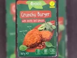 Burger na bazi leće sa špinatom 160 g