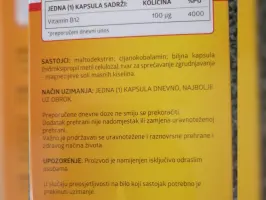 B12 100 ug 60 kapsula